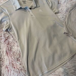 Reebok Beige Polo Shirt